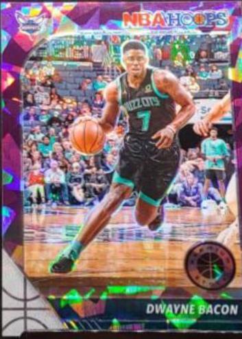 Dwayne Bacon [Purple Cracked Ice] #24