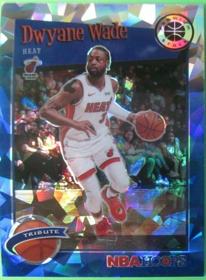 Dwyane Wade [Blue Cracked Ice] #287