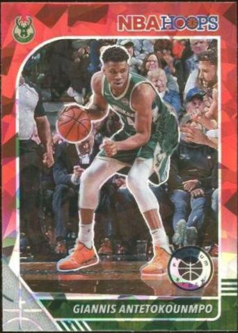 Giannis Antetokounmpo [Red Cracked Ice] #102