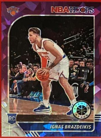 Ignas Brazdeikis [Purple Cracked Ice] #235