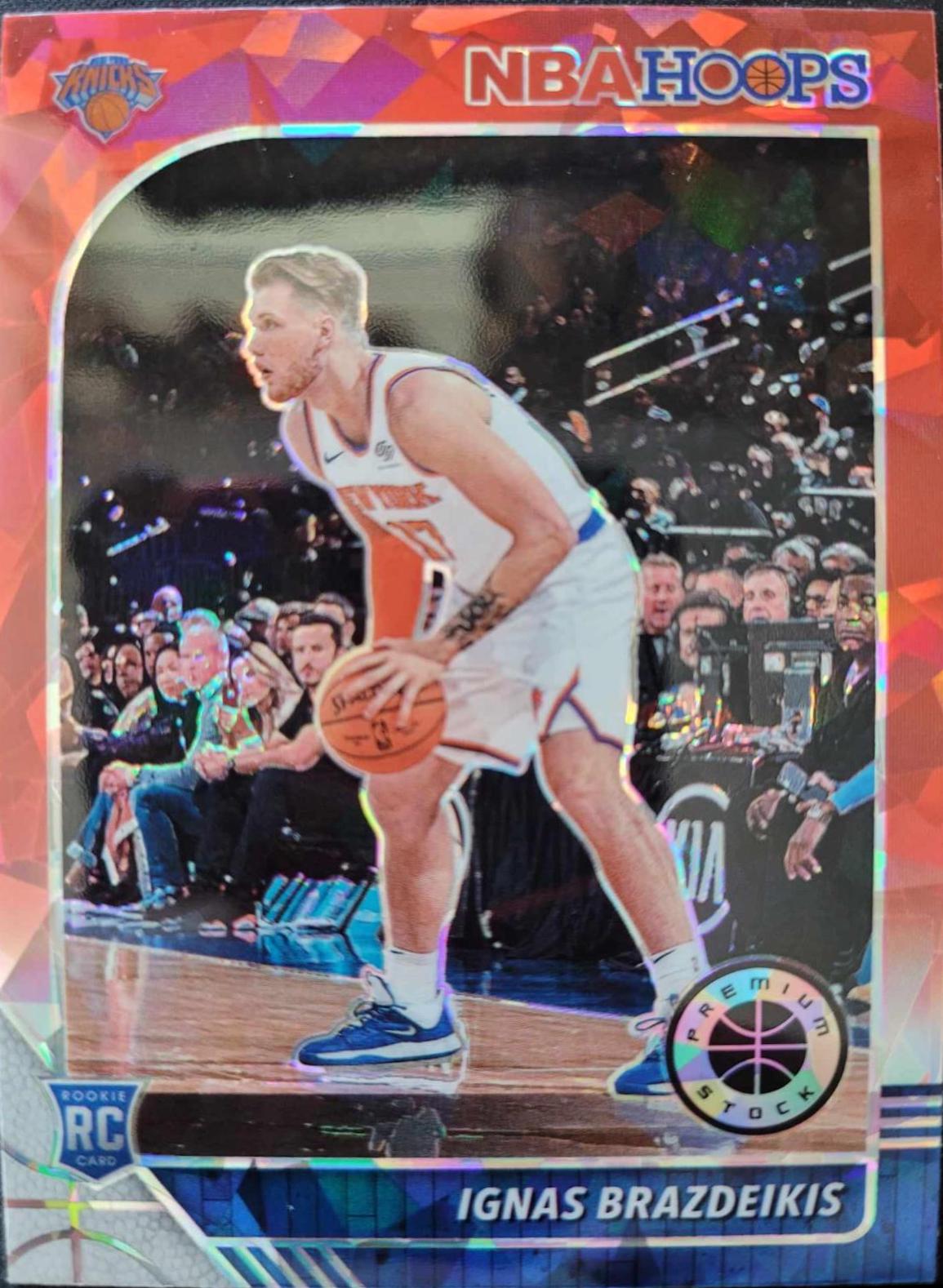 Ignas Brazdeikis [Red Cracked Ice] #235