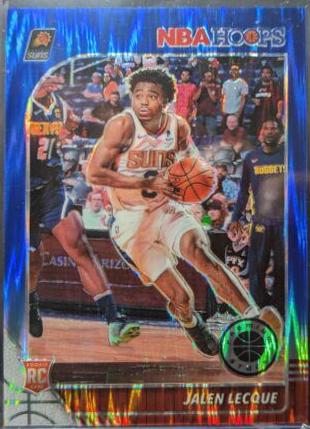 Jalen Lecque [Blue Flash] #254