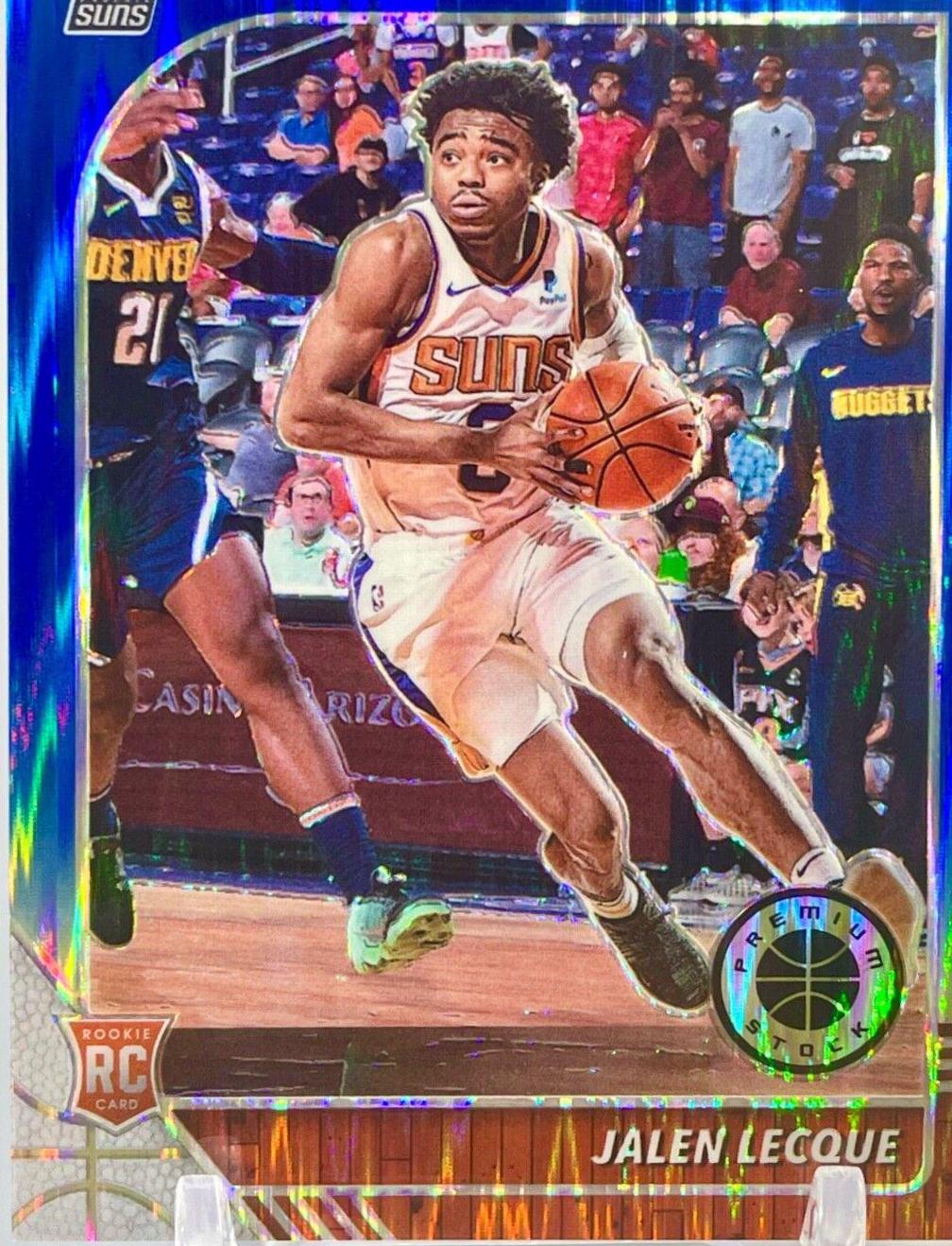 Jalen Lecque [Blue Prizm] #254