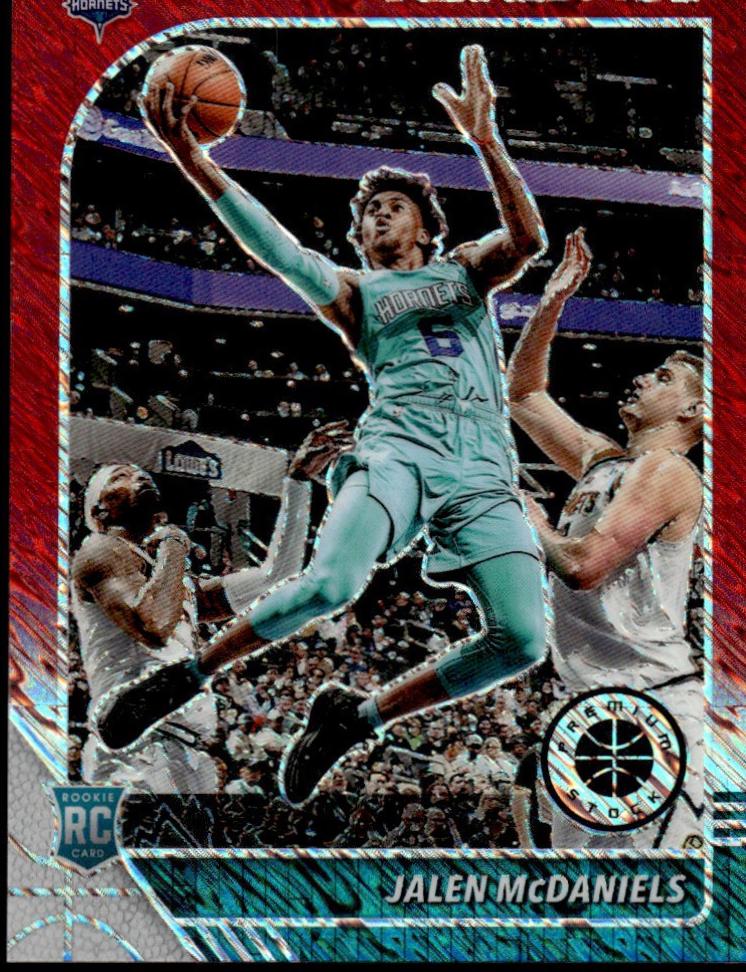 Jalen McDaniels [Red Shimmer] #246