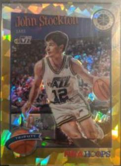 John Stockton [Gold Cracked Ice] #292