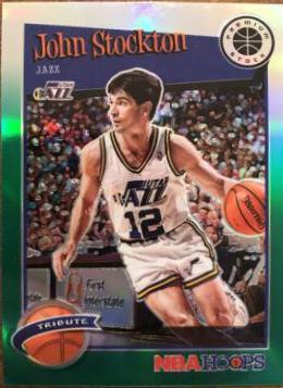John Stockton [Green Prizm] #292