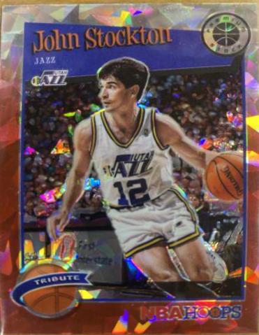 John Stockton [Red Cracked Ice] #292