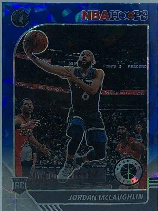 Jordan McLaughlin [Blue Cracked Ice] #255