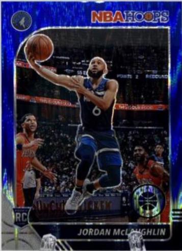 Jordan McLaughlin [Blue Flash] #255