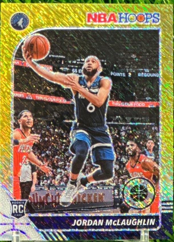 Jordan McLaughlin [Gold Shimmer] #255