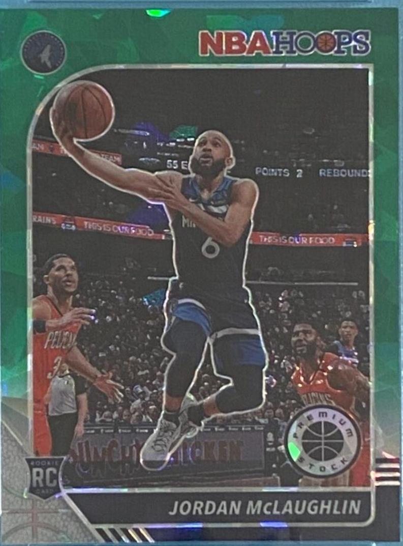 Jordan McLaughlin [Green Cracked Ice] #255