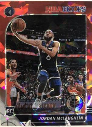 Jordan McLaughlin [Red Cracked Ice] #255