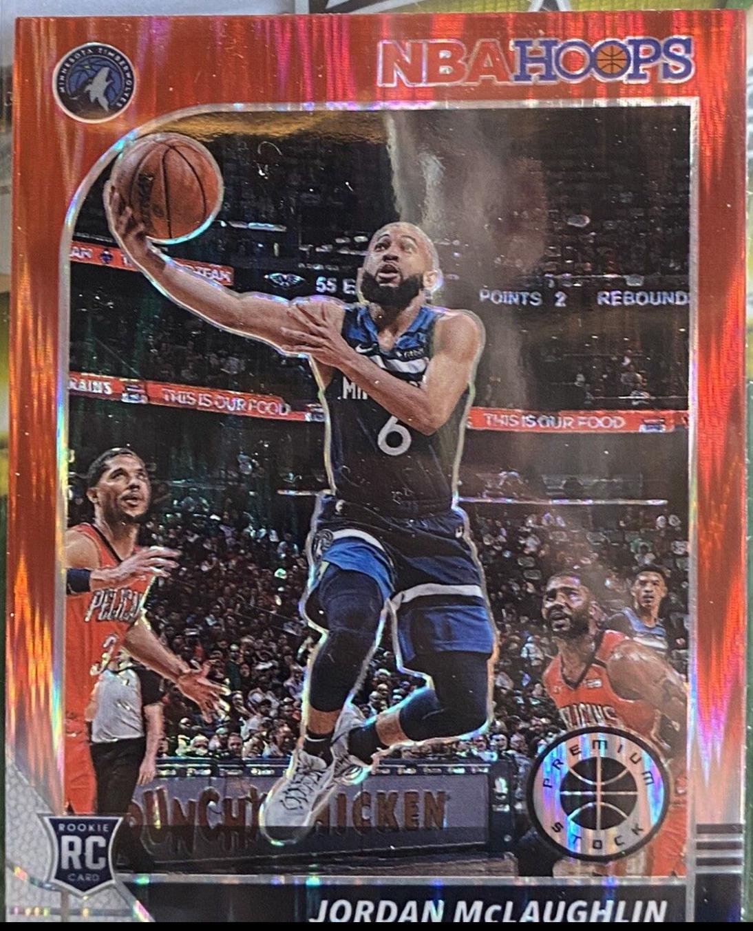 Jordan McLaughlin [Red Flash] #255