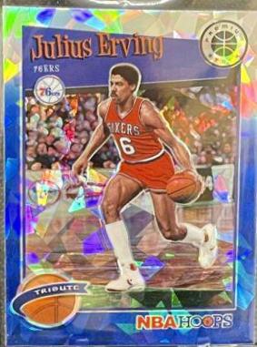 Julius Erving [Blue Cracked Ice] #293