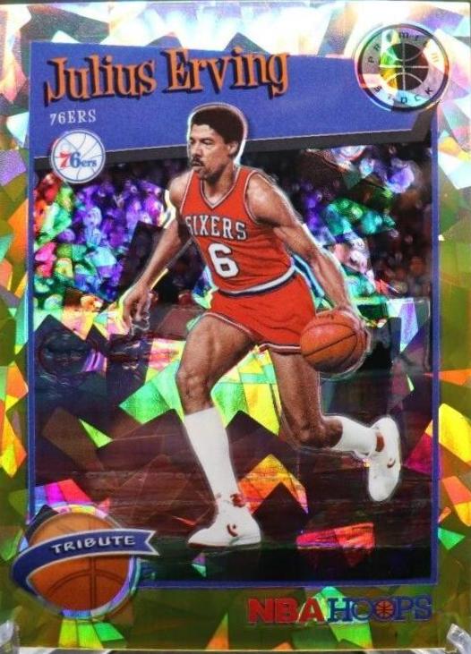 Julius Erving [Gold Cracked Ice] #293