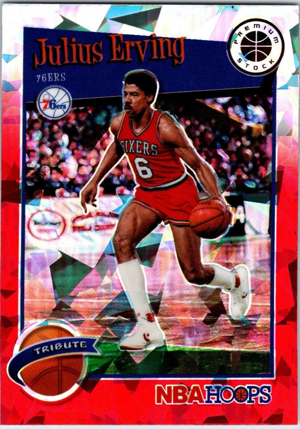 Julius Erving [Red Cracked Ice] #293