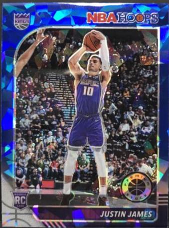 Justin James [Blue Cracked Ice] #244
