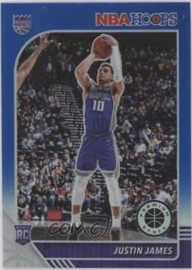 Justin James [Blue Prizm] #244