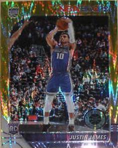 Justin James [Gold Flash] #244