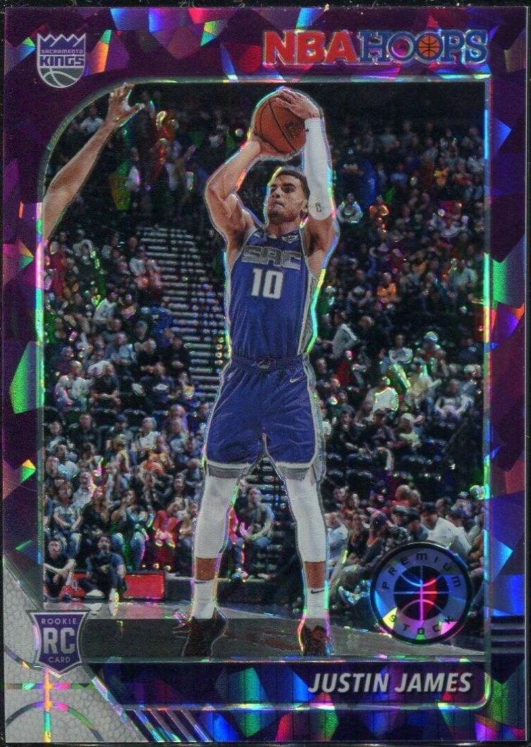 Justin James [Purple Cracked Ice] #244