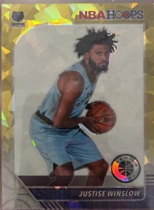 Justise Winslow [Gold Cracked Ice] #100