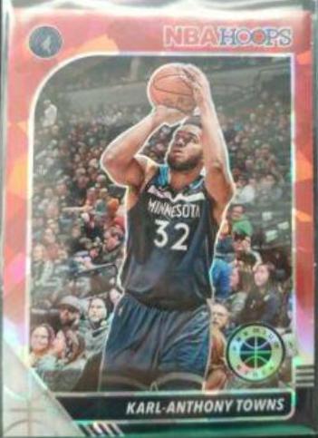 Karl Anthony Towns [Red Cracked Ice] #111
