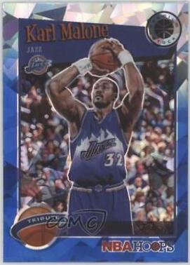 Karl Malone [Blue Cracked Ice] #286