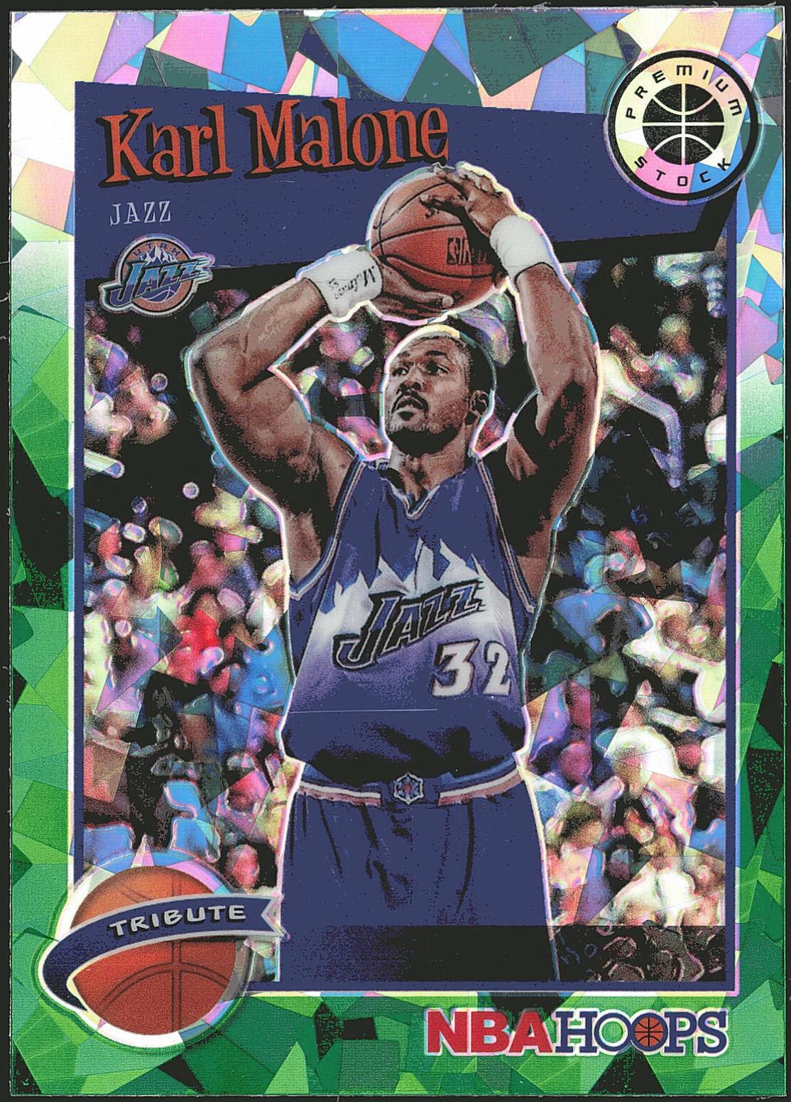 Karl Malone [Green Cracked Ice] #286