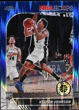 Keldon Johnson [Blue Flash] #224