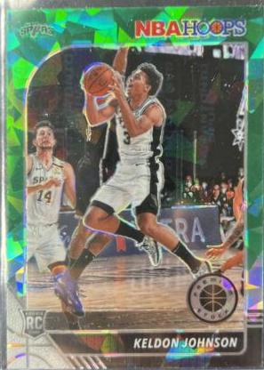 Keldon Johnson [Green Cracked Ice] #224