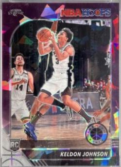 Keldon Johnson [Purple Cracked Ice] #224