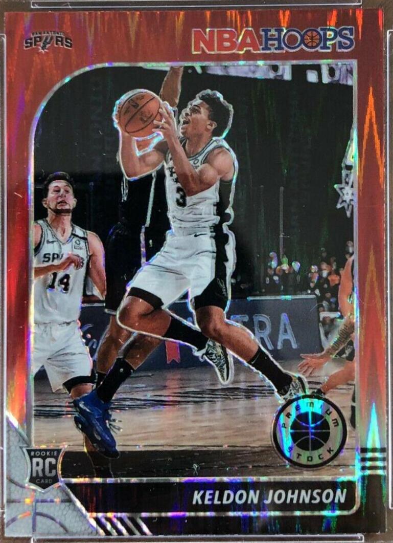 Keldon Johnson [Red Flash] #224