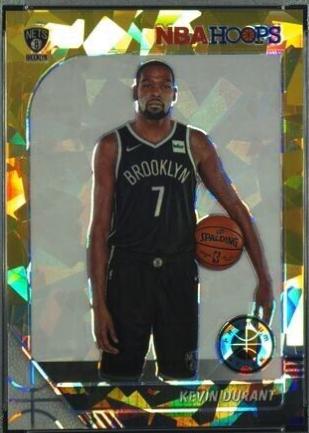 Kevin Durant [Gold Cracked Ice] #61