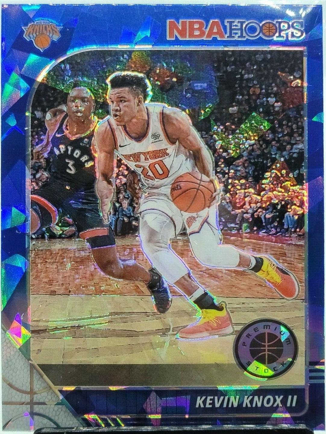 Kevin Knox II [Blue Cracked Ice] #123