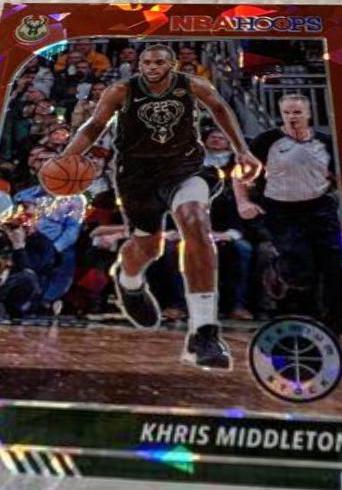 Khris Middleton [Red Cracked Ice] #107