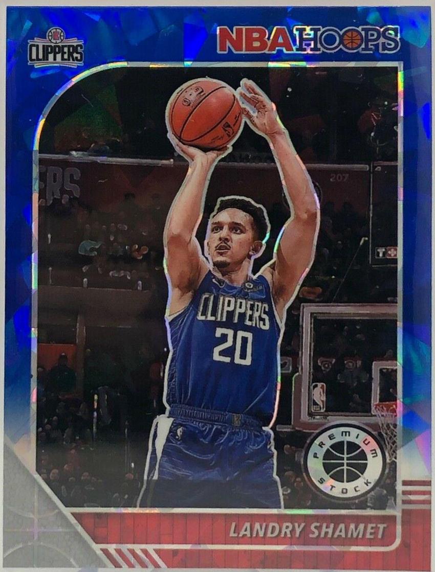 Landry Shamet [Blue Cracked Ice] #83