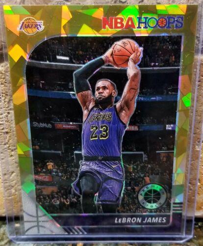 LeBron James [Gold Cracked Ice] #87