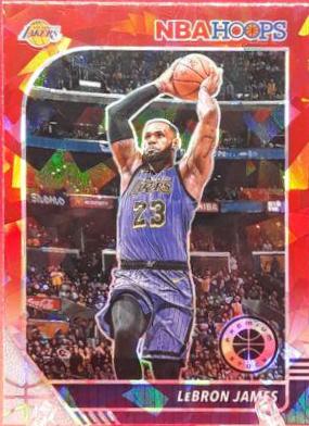 LeBron James [Purple Cracked Ice] #87