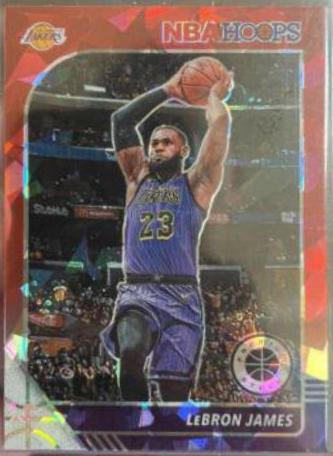 LeBron James [Red Cracked Ice] #87
