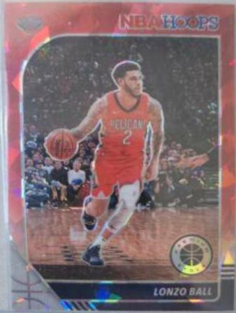 Lonzo Ball [Red Cracked Ice] #116