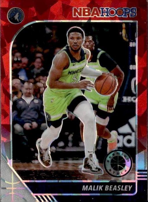 Malik Beasley [Red Cracked Ice] #49