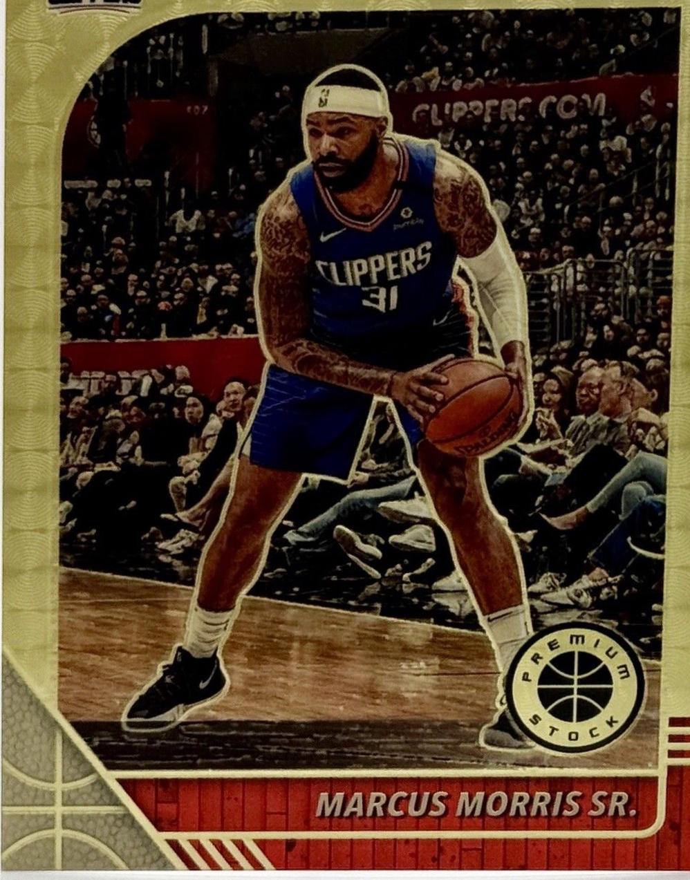 Marcus Morris Sr. [Gold Shimmer] #261
