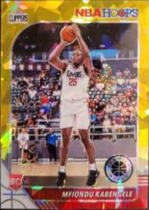 Mfiondu Kabengele [Gold Cracked Ice] #222