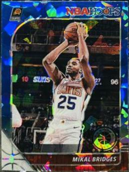 Mikal Bridges [Blue Cracked Ice] #153