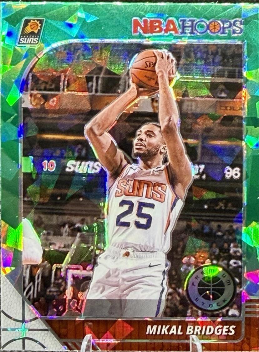 Mikal Bridges [Green Cracked Ice] #153