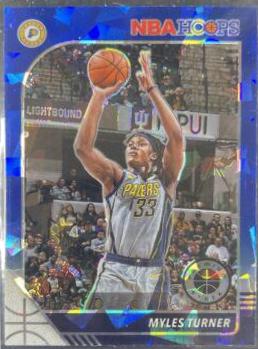 Myles Turner [Blue Cracked Ice] #77