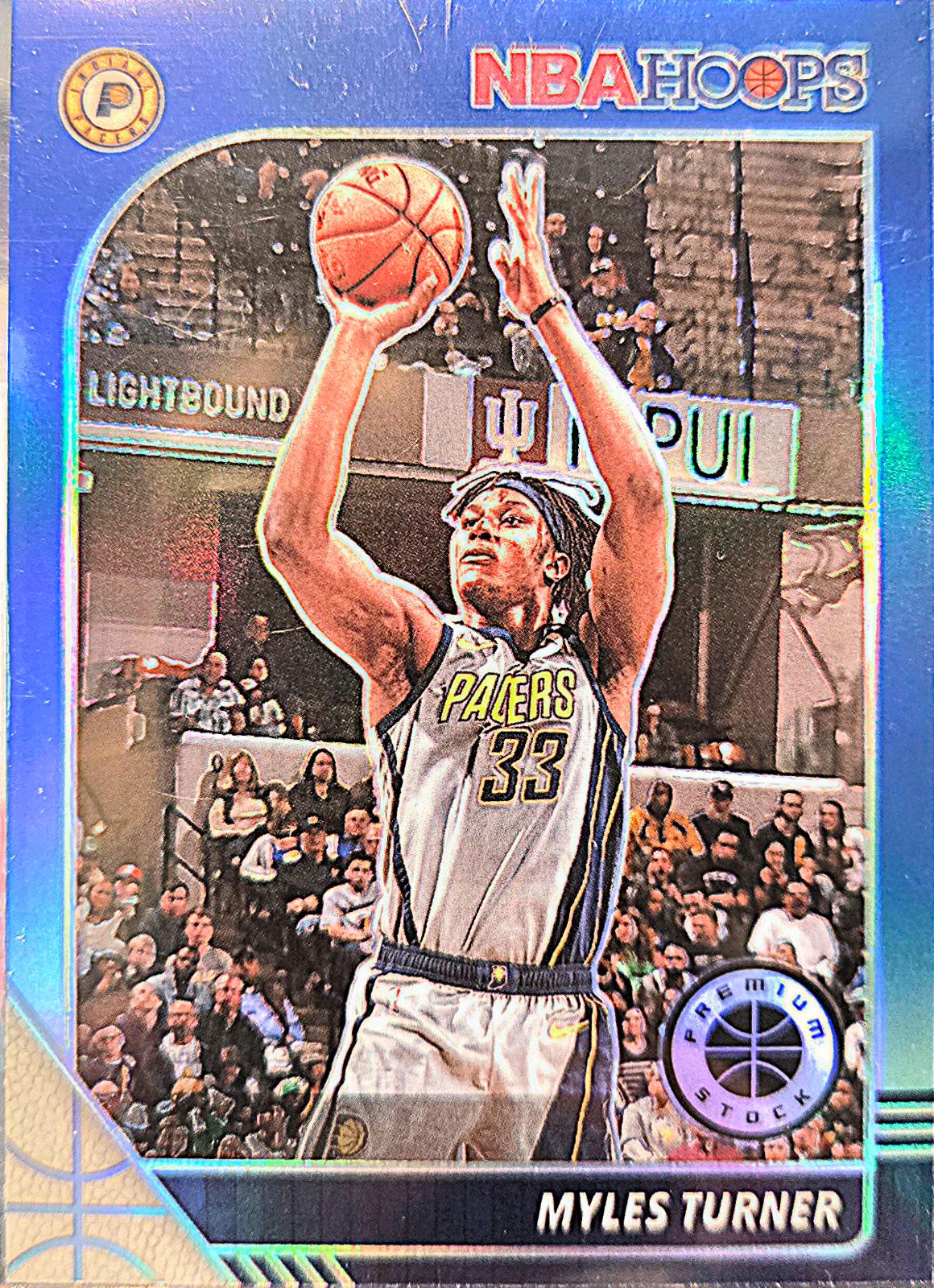 Myles Turner [Blue Prizm] #77