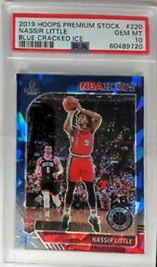 Nassir Little [Blue Cracked Ice] #220