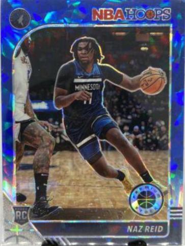 Naz Reid [Blue Cracked Ice] #253