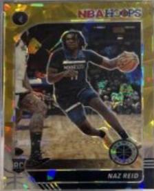 Naz Reid [Gold Cracked Ice] #253